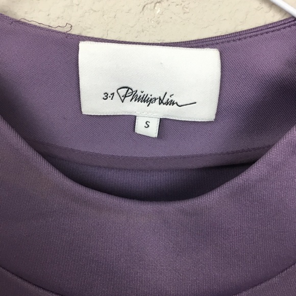 3.1 Phillip Lim Arc Line Sweater Size Small Mauve - Picture 4 of 7
